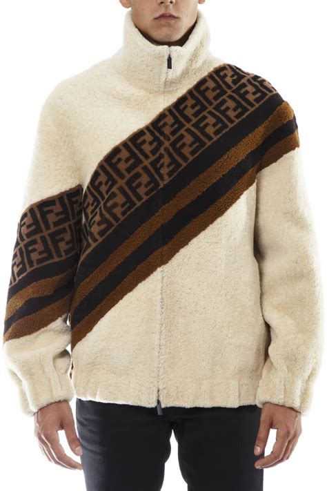 fendi shearling jacket|fendi fur shearling.